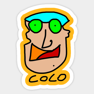 Coco the Dude Sticker